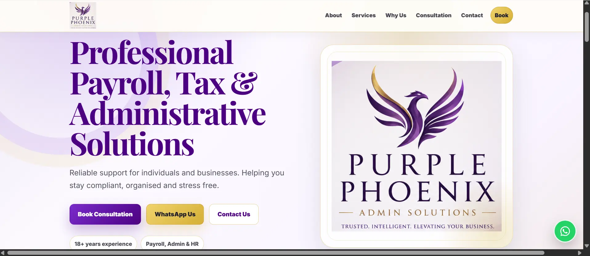 Purple Phoenix website